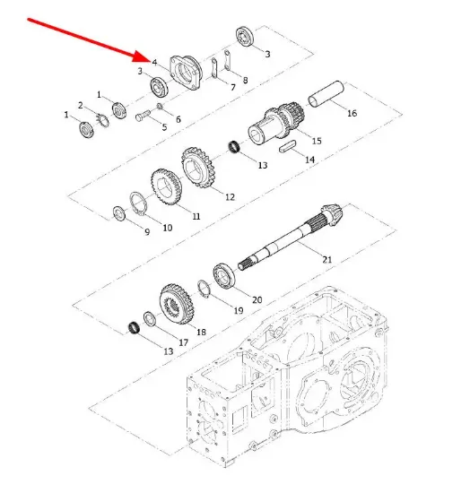 Slika Bearing housing L0002759