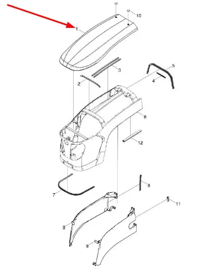 Slika Engine cover L0002921