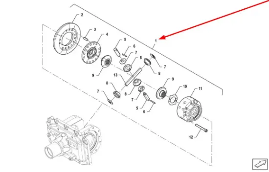 Slika Differential P5M31501019