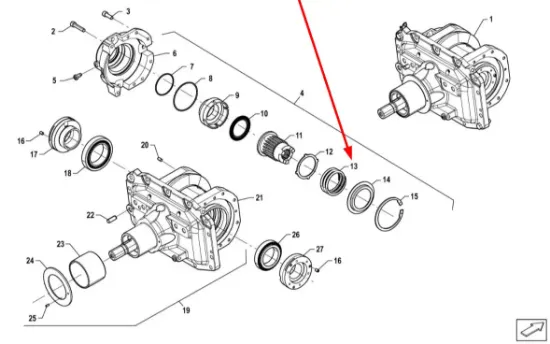 Slika Differential spring P5M31501161