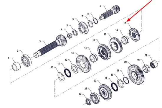 Slika Gear wheel P5M37201111