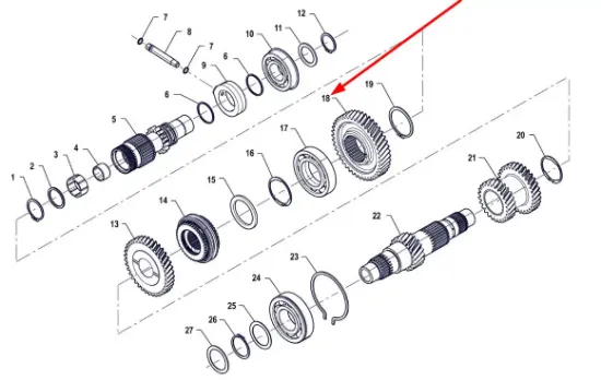 Slika Sprocket 42 teeth P5M37201112