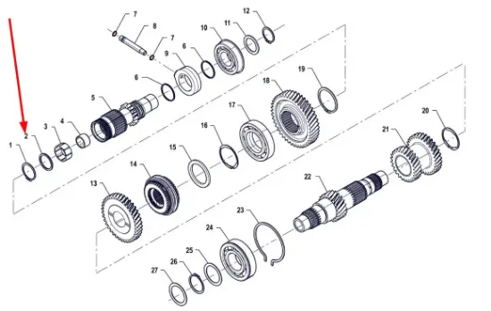 Slika Spacer 40 x 50 x 3,15 P5M37201127