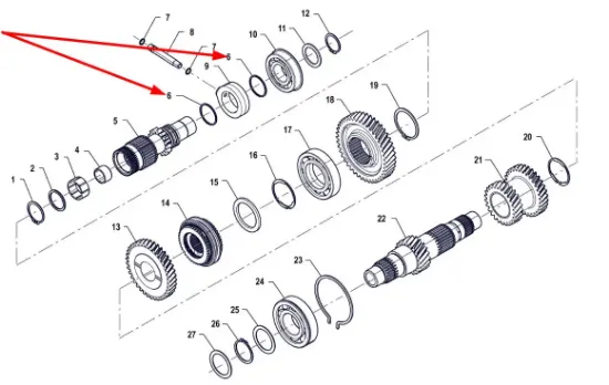 Slika Sealing ring 50 x 2 P5M37201185