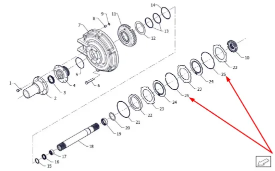 Slika Snap ring expansion P5M37301135