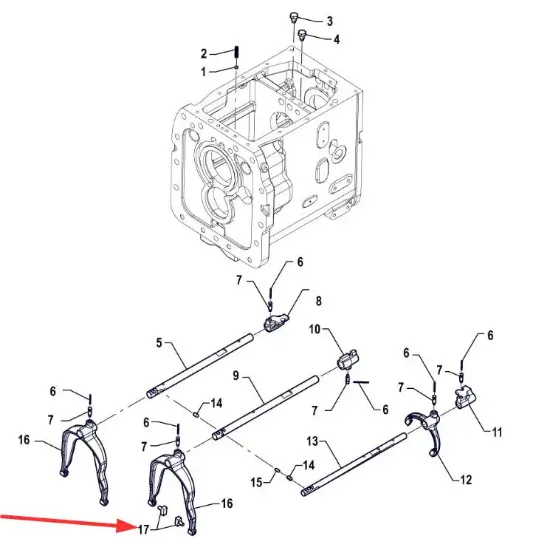 Slika Guide pin P5M37401111