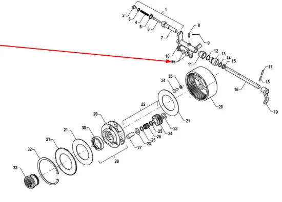 Slika Fork slider P5M38101119