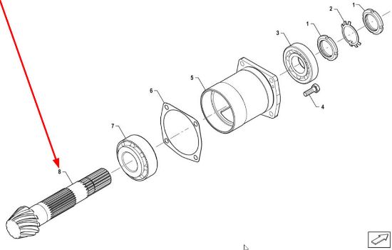 Slika Attack shaft 11-z P5M38201101