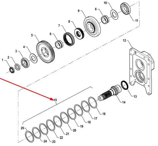 Slika Set of spacers D92 x D109 P5M41101108
