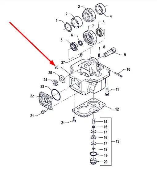 Slika Gearbox housing P5M42101106