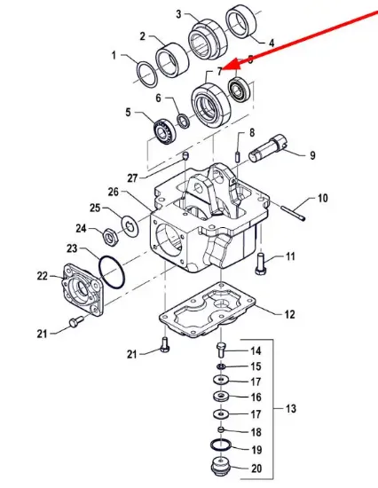 Slika Gear wheel Z=27 P5M42201107