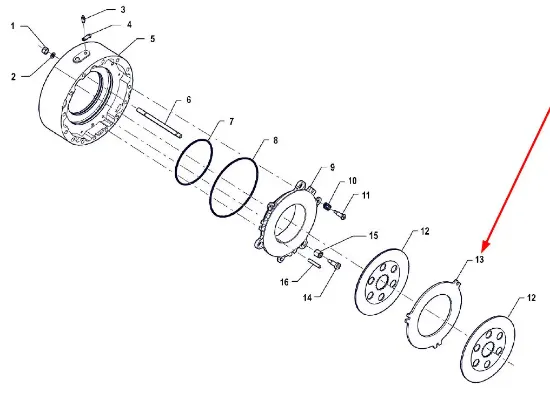 Slika Brake disc P5M43101103