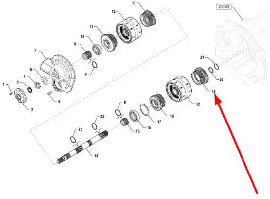 Slika Gear wheel P5P37301004