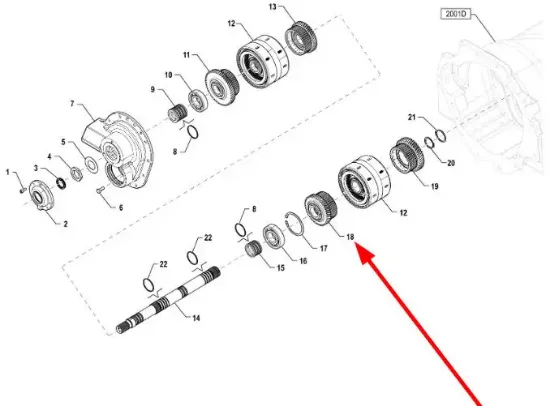 Slika Gear wheel P5P37301010