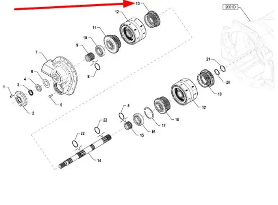 Slika Gear wheel P5P37301011