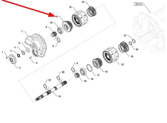 Slika Gear wheel P5P37301012