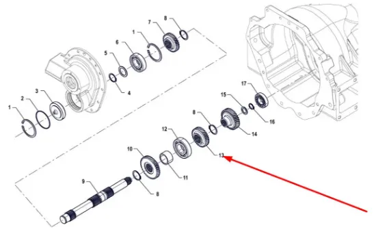 Slika Gear wheel P5P37301116