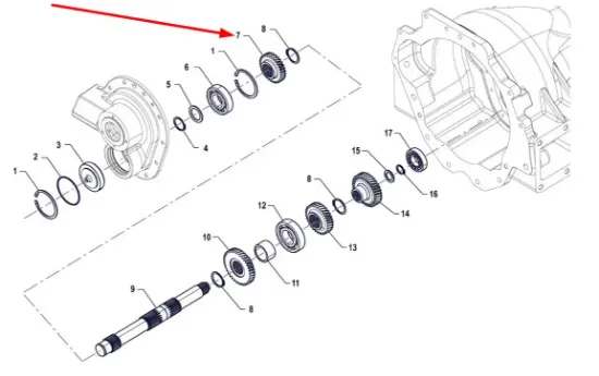 Slika Gear wheel P5P37301118