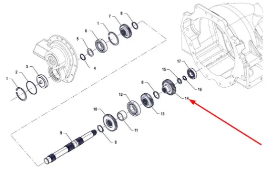 Slika Gear wheel P5P37301285