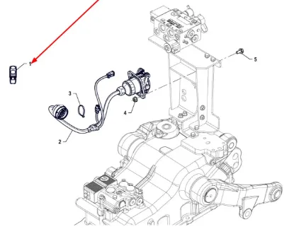 Slika Trailer brake switch P5P48501179