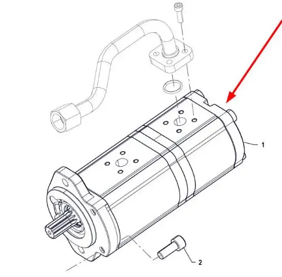 Slika Hydraulic pump P5P54001108