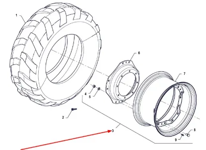 Slika Complete rim W13 x 24 P5S32001039