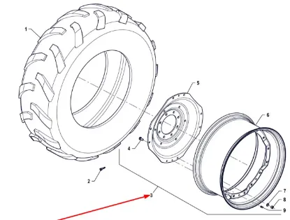 Slika Complete rim W16L x 34 P5S32001040