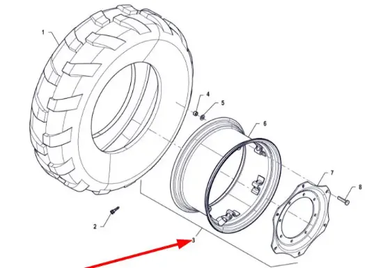 Slika Complete rim W12 x 24 P5S32001083