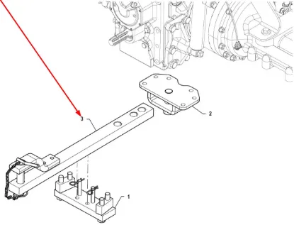 Slika Rear hitch beam P5S35001017