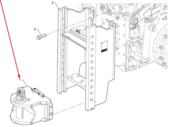 Slika Manual transport hook P5S35001109