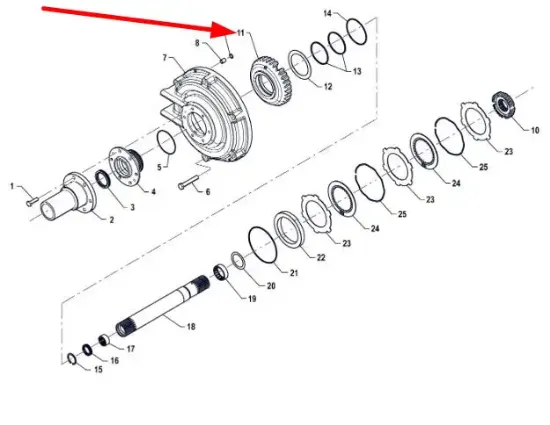 Slika Gearbox housing P5S37301026