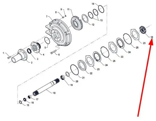 Slika Gearbox housing P5S37301107