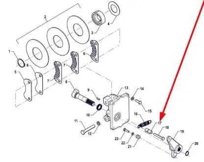 Slika Spring bushing P5S43401116