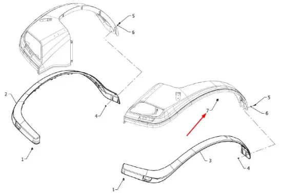 Slika Mounting clamp P5S45601155