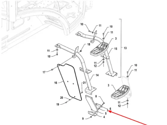 Slika Ladder step sleeve P5S45901011