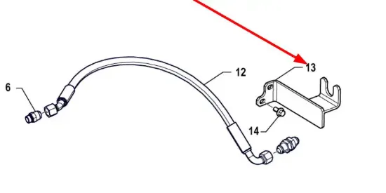 Slika Cable mount P5S55801112