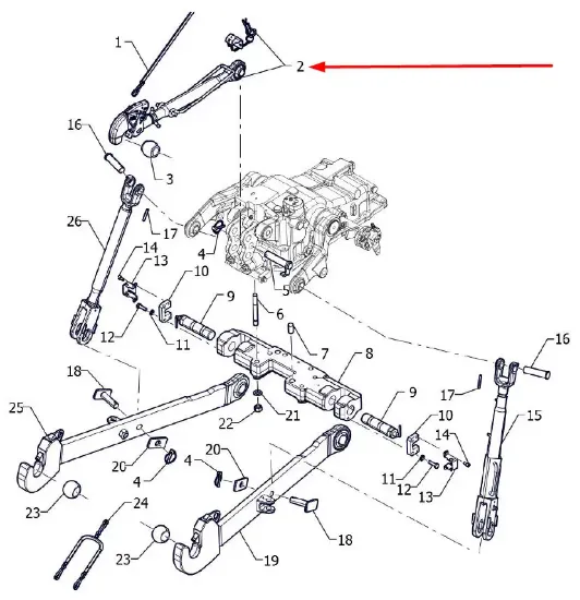 Slika Top connector with hook cat. 3 P5S56101200