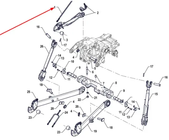 Slika P5S56101223 rod mount