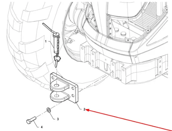 Slika Front hitch P5S74101103