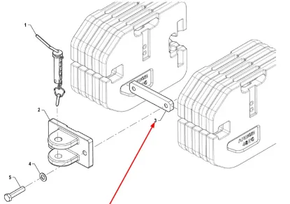 Slika Fixing plate P5S74101111