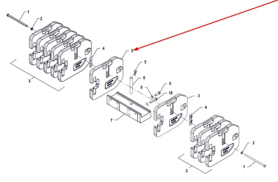 Slika Front weight 48 kg P5S74101120