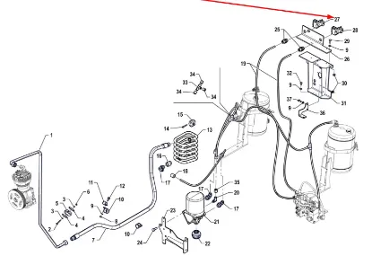 Slika Red cable connector P7P80301102