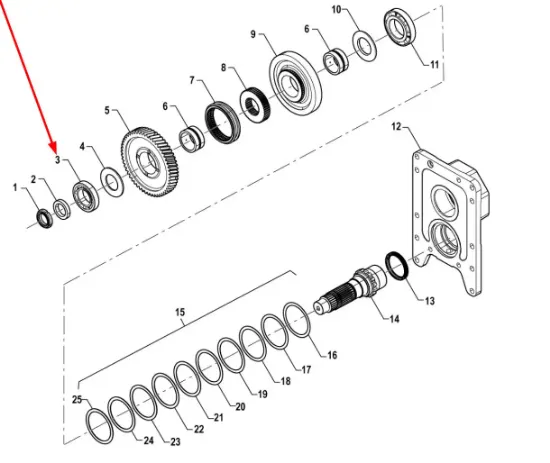 Slika Tapered roller bearing PIS01030007