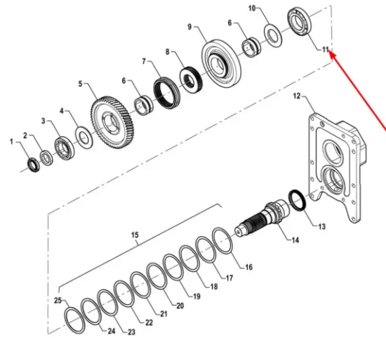 Slika Tapered roller bearing PIS01030009