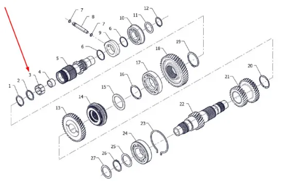 Slika Needle bearing 37 x 45 x 20 mm PIS01040002