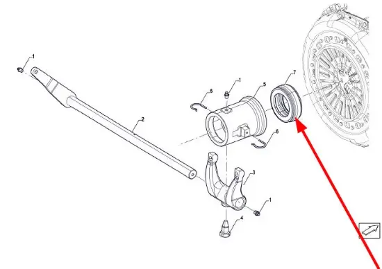 Slika Clutch release bearing PIS01060016