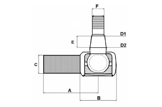 Slika Tie rod end SHP202KR