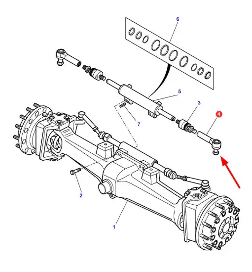 Slika Tie rod end M18/M20 SHP212KR