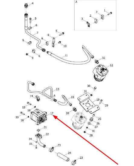 Slika Power steering hydraulic pump TB1S402010020K