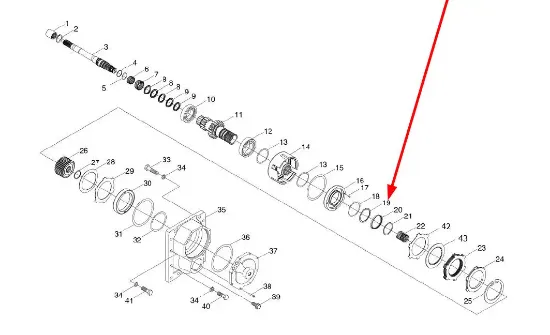 Slika Spacer 60.5 x 71 x 2.0 TB1S411010031K